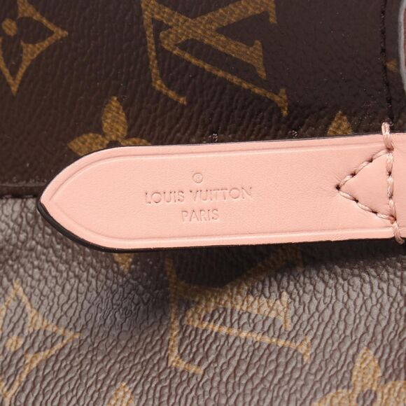 Louis Vuitton Shoulder Bag Neonoe M44022 Rose Poudre Pvc Coated Canvas Leather - Picture 4 of 7